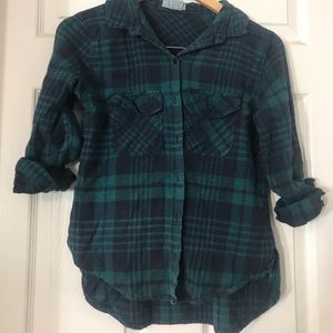 ** LAST CALL** Dark green flannel